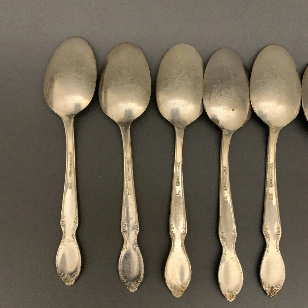 Wm‎ Rogers International Silver Precious Mirror Silver-plate 6